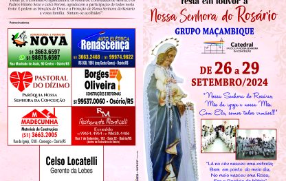 Paróquia prepara festa de Nossa Senhora do Rosário